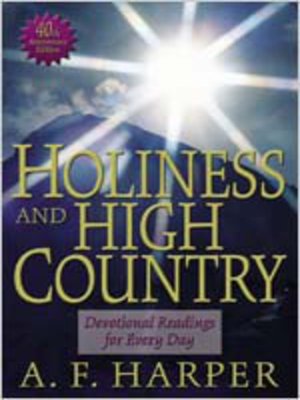 cover image of Holiness and High Country